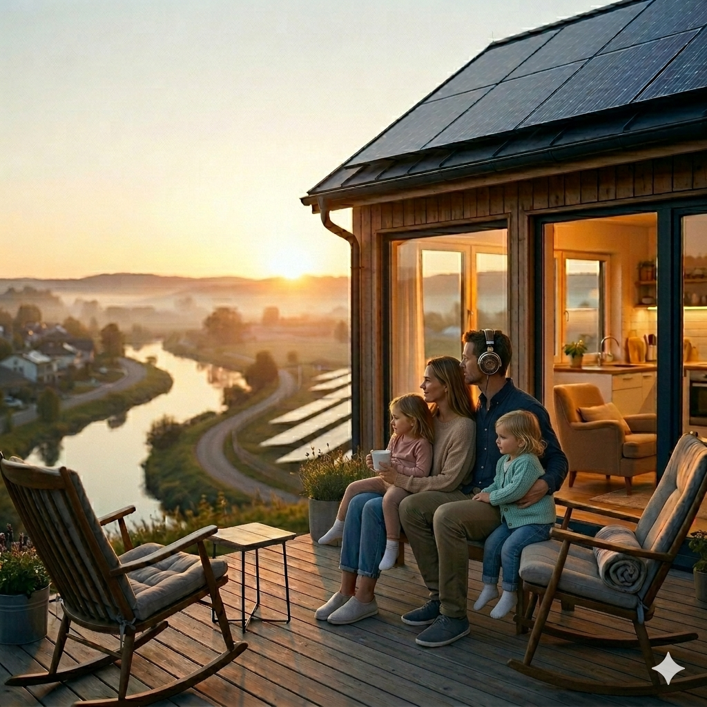 Famiglia Enermi Casa Smart Rinnovabile